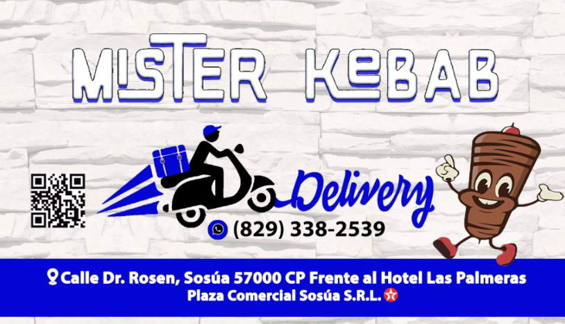 Servicio a Domicilio Mister Kebab | Sosúa - Dom Rep